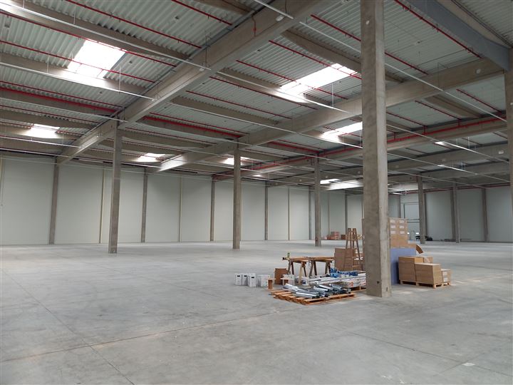 Ostrava Airport Multimodal Park – II. etapa SO01 – Česká pošta – fotografie ze stavby, 04/2022, foto 1