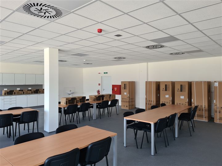 Ostrava Airport Multimodal Park – II. etapa SO01 – Česká pošta – fotografie ze stavby, 07/2022, foto 4