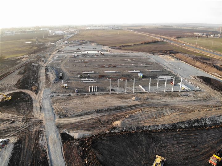 Colorizo Investment – NYM HALA A a HALA C – fotografie ze stavby, 01/2025, foto 1