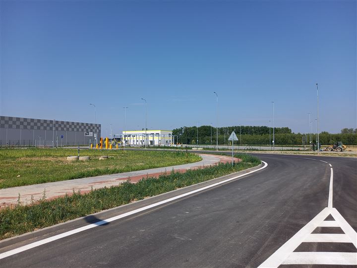 Ostrava Airport Multimodal Park – IV. etapa – Kontejnerový terminál – Samostatné příjezdové rameno ze stávajícího kruhového objezdu – fotodokumentace, foto 4