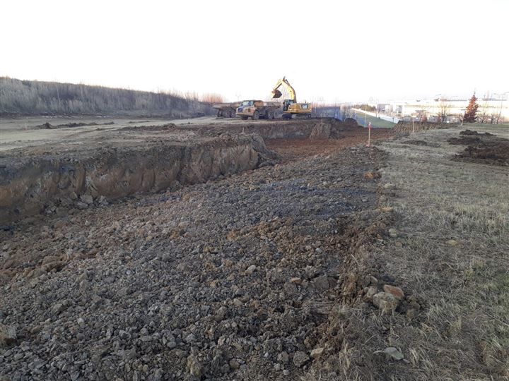 Logistics Park Nošovice – fotografie ze stavby, 11/2019, foto 2