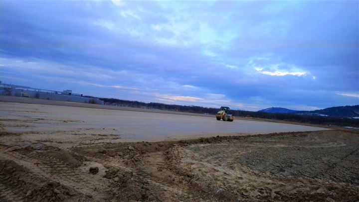 Logistics Park Nošovice – fotografie ze stavby, 01/2020, foto 3