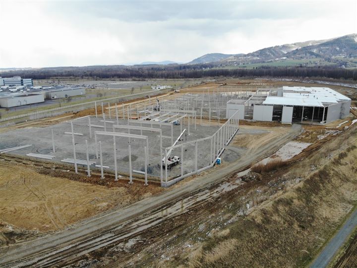 Logistics Park Nošovice – fotografie ze stavby, 03/2020, foto 3