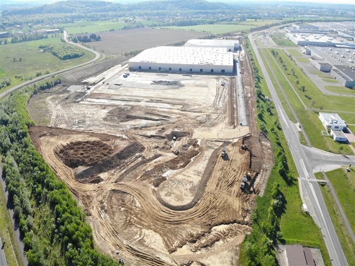 Logistics Park Nošovice – fotografie ze stavby, 05/2020, foto 2