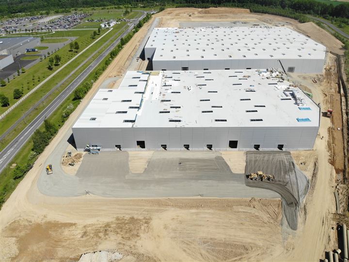 Logistics Park Nošovice – fotografie ze stavby, 05/2020, foto 4