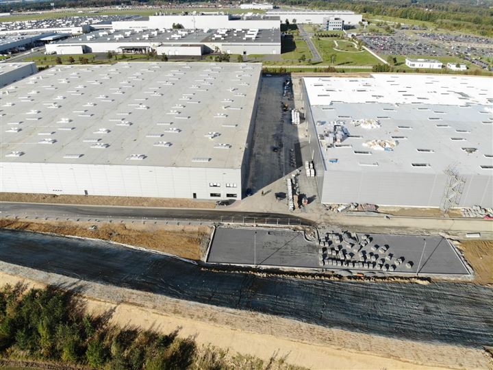 Logistics Park Nošovice – fotografie ze stavby, 09/2020, foto 2