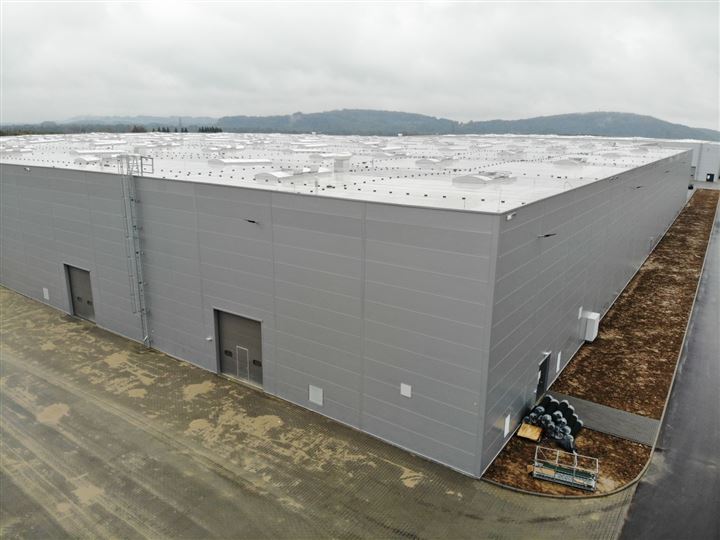 Logistics Park Nošovice – fotografie ze stavby, 09/2020, foto 3