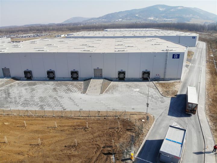 Logistics Park Nošovice – fotografie ze stavby, 02/2021, foto 4