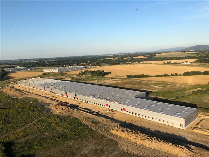 Ostrava Airport Multimodal Park – I. etapa – fotografie ze stavby, 07/2018, foto 4