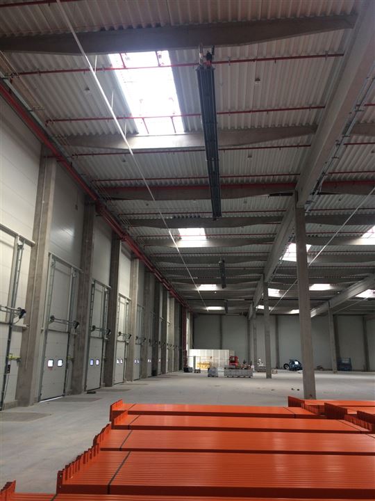 Ostrava Airport Multimodal Park – I. etapa – fotografie ze stavby, 07/2019, foto 2