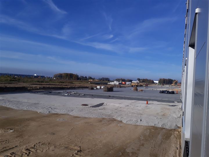Ostrava Airport Multimodal Park – I. etapa – fotografie ze stavby, 09/2018, foto 1