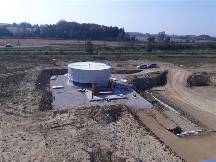 Ostrava Airport Multimodal Park – I. etapa – fotografie ze stavby, 09/2018, foto 3