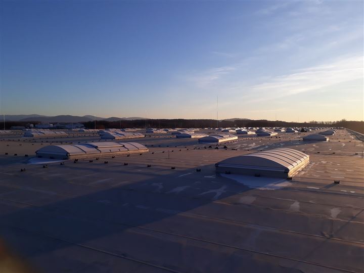 Ostrava Airport Multimodal Park – I. etapa – fotografie ze stavby, 11/2018, foto 2
