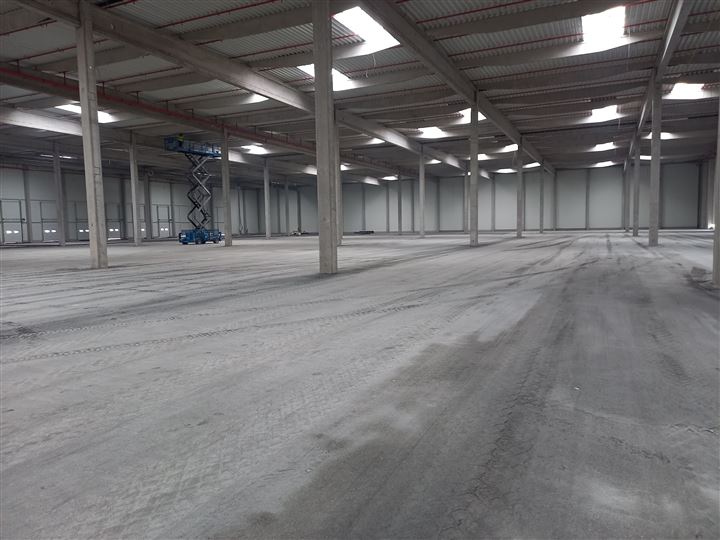 Ostrava Airport Multimodal Park – II. etapa SO01 – Česká pošta – fotografie ze stavby, 02/2022, foto 3