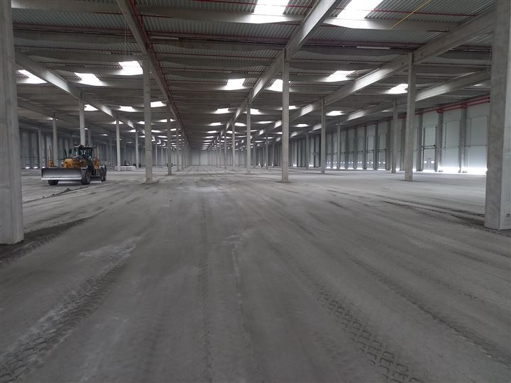 Ostrava Airport Multimodal Park – II. etapa SO01 – Česká pošta – fotografie ze stavby, 02/2022, foto 4